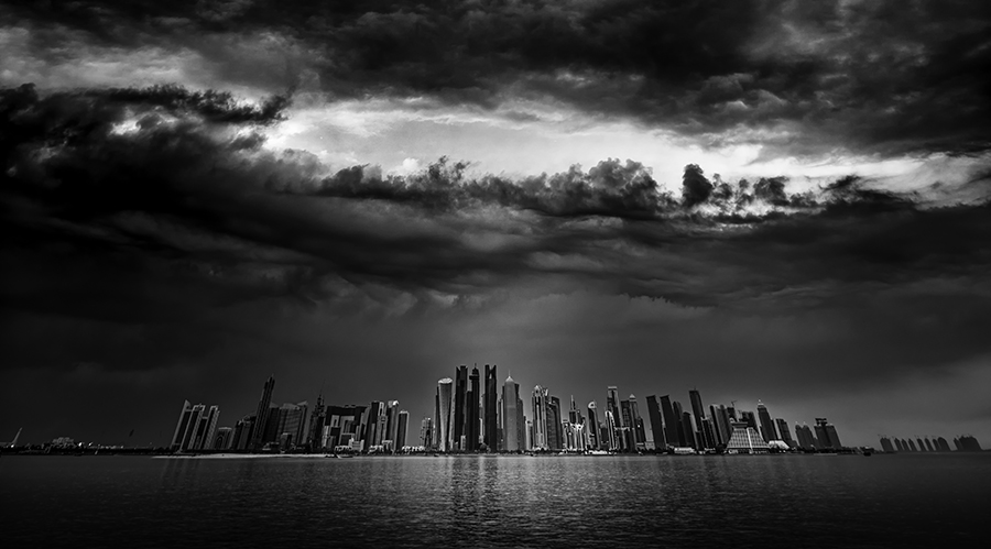 Doha Skyline Set