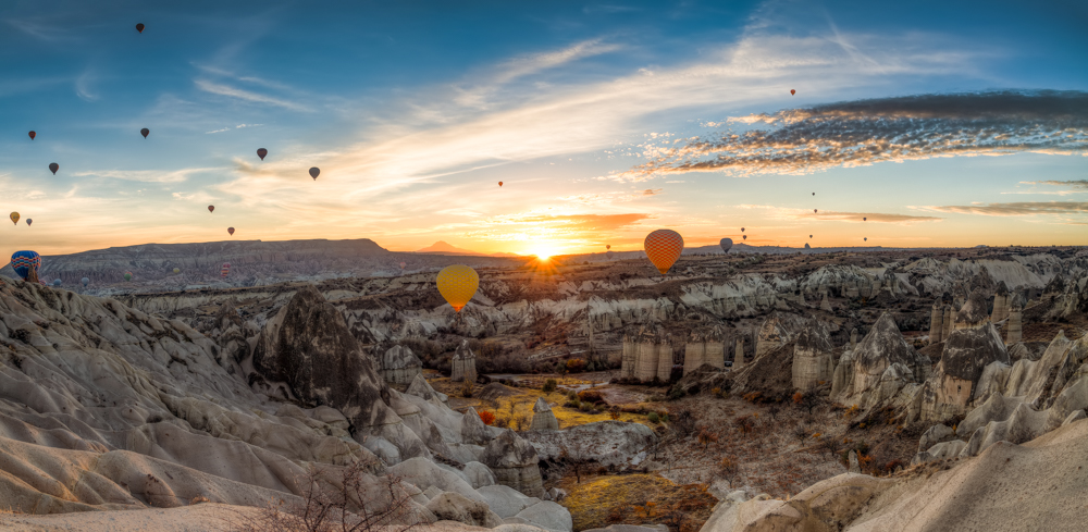 Cappadocia Love Valley sunrise