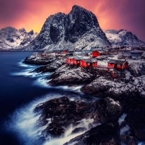 The Red Cabins