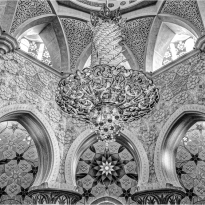 Interior of Sheikh Zayed Mosque