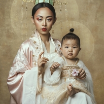Lady of China and Child