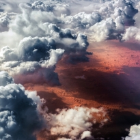Clouds over the Sahara
