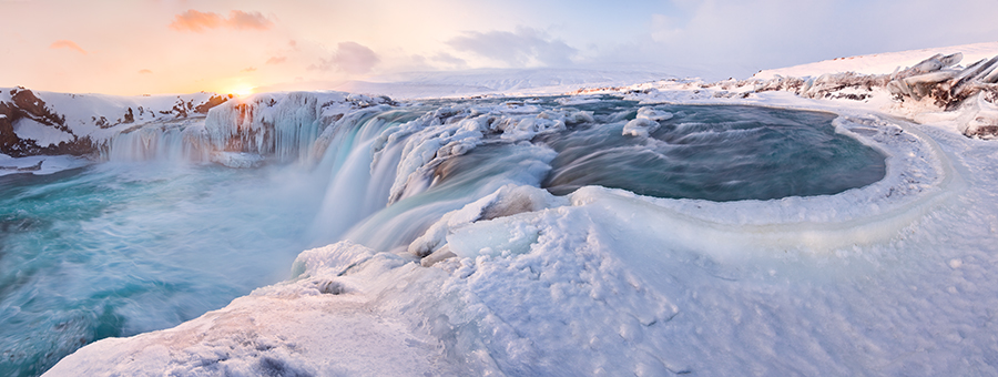 The Godafoss Waterfall Iceland