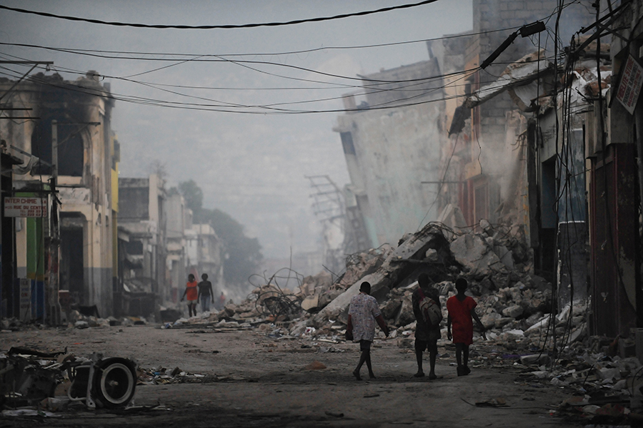 Haiti - month after the earthquake