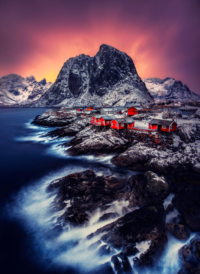 The Red Cabins