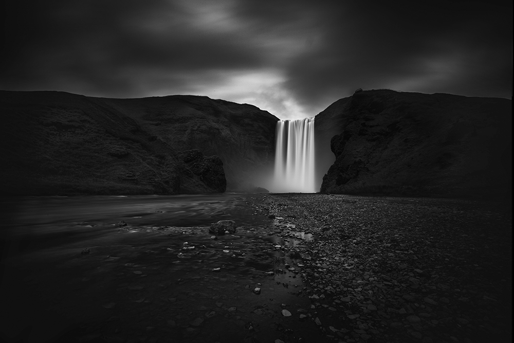 Dark Waterfall