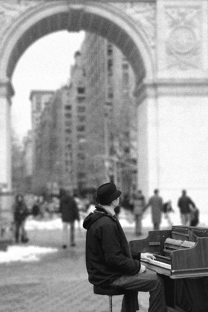 Urban Piano Man