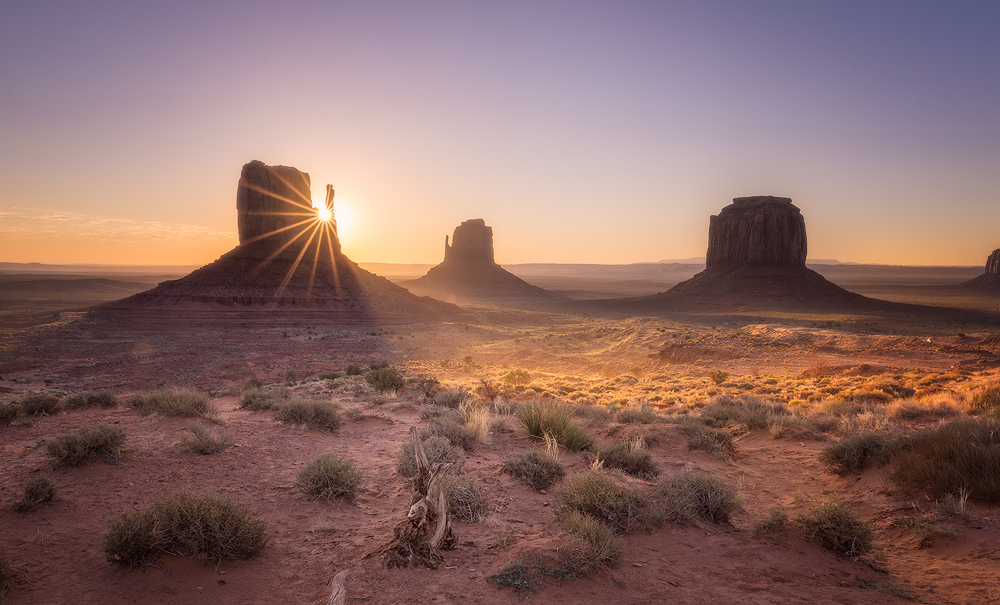 Complete day in Monument Valley
