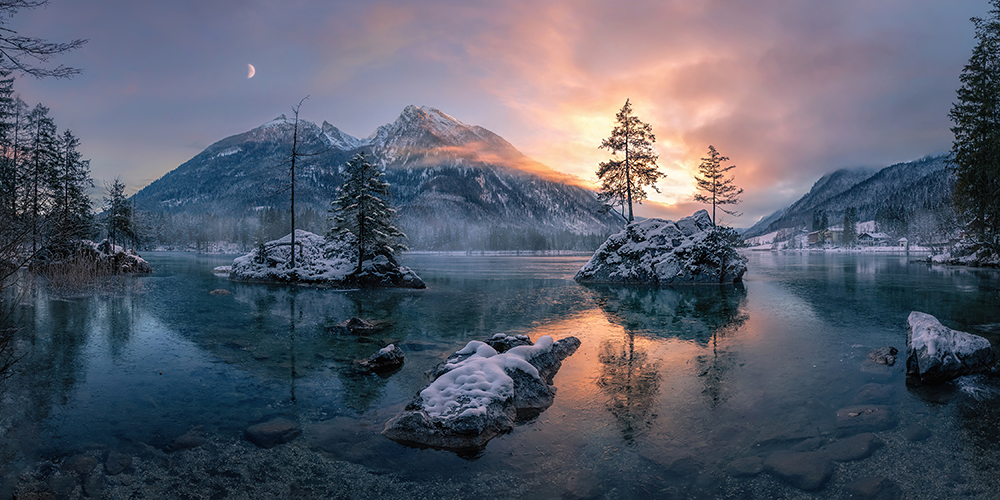 Winter fairy tale in Ramsau