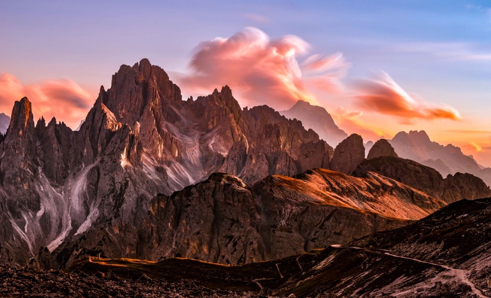 The magical beauty of Dolomites