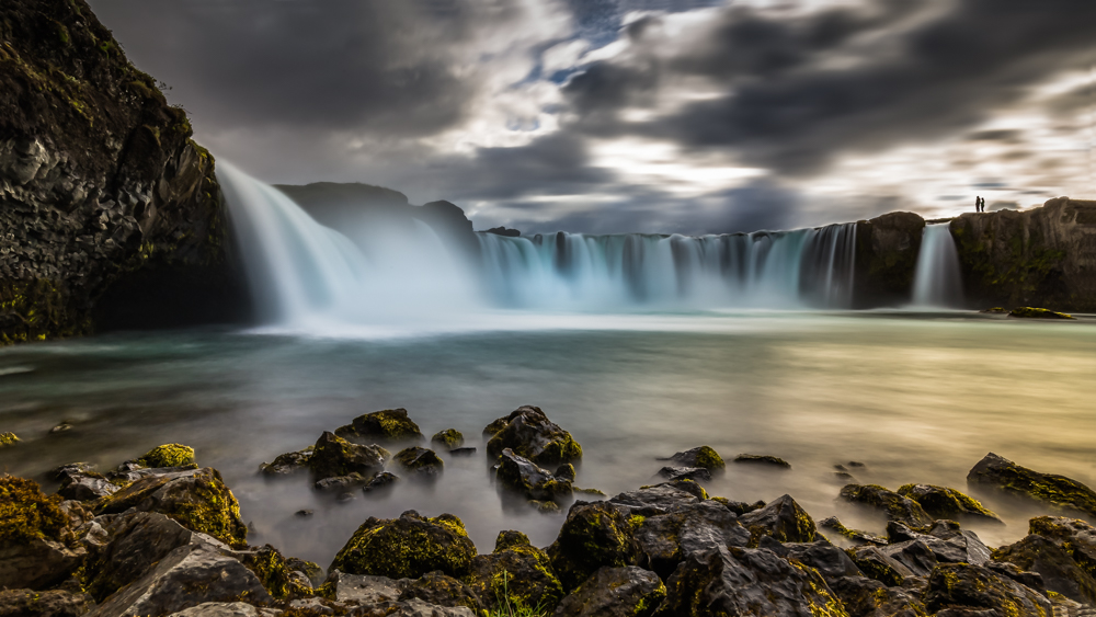 Iceland - At the edge of Godafoss