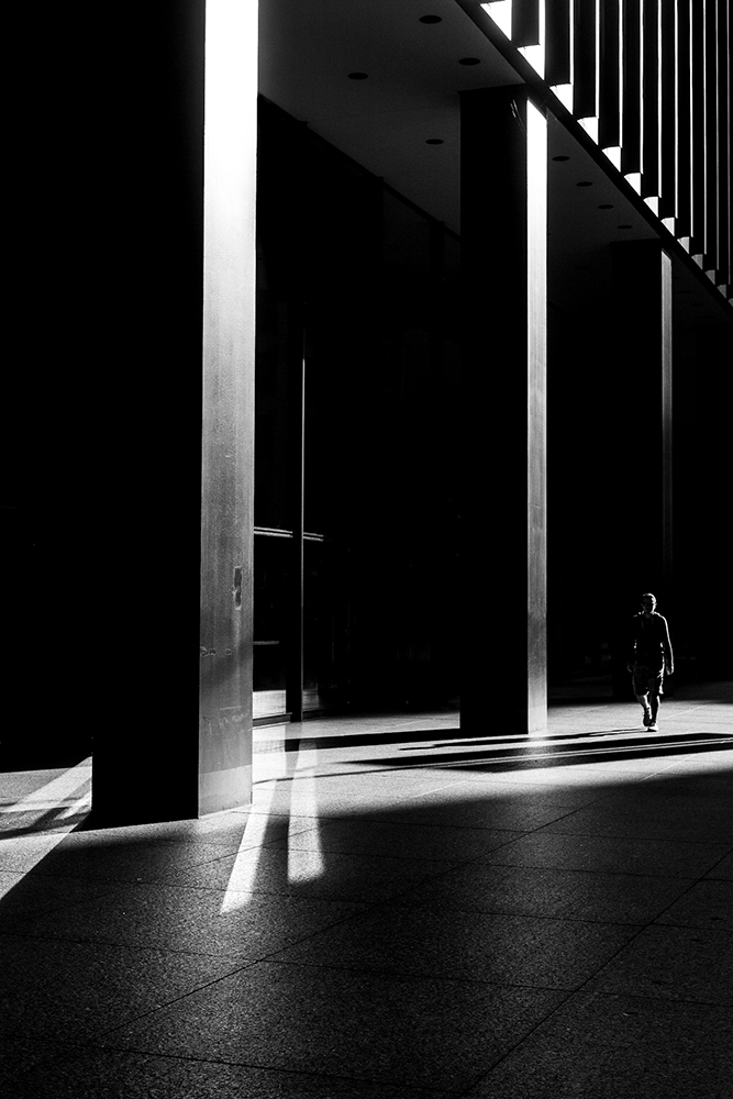 Corridors of light, Metaphor of life.