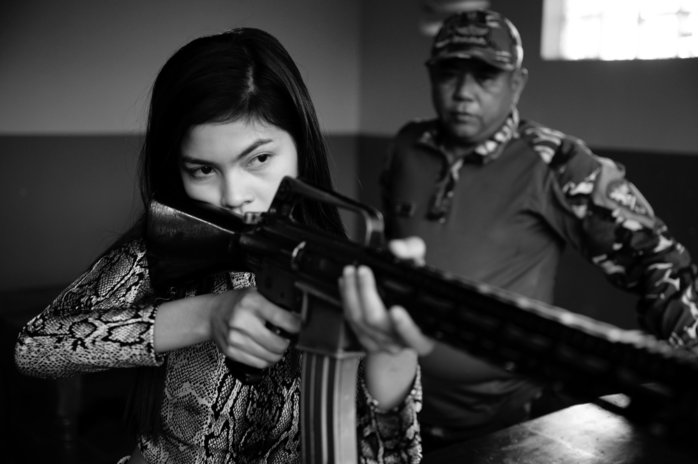 Viza on the Shooting Range, Cambodia