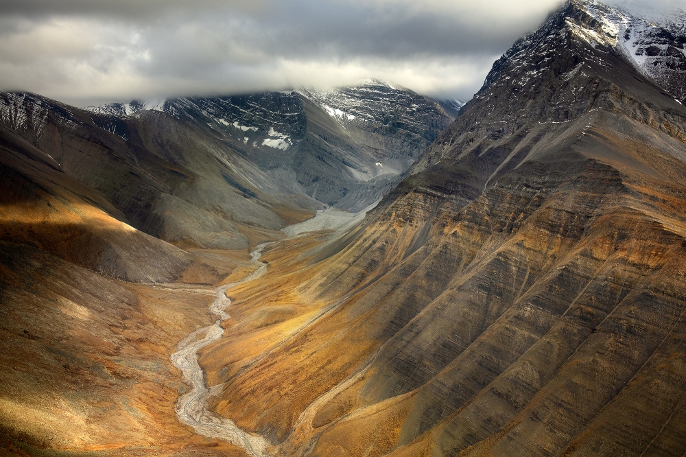 Endangered landscape: Autumn in the Alaska's Arctic Circle