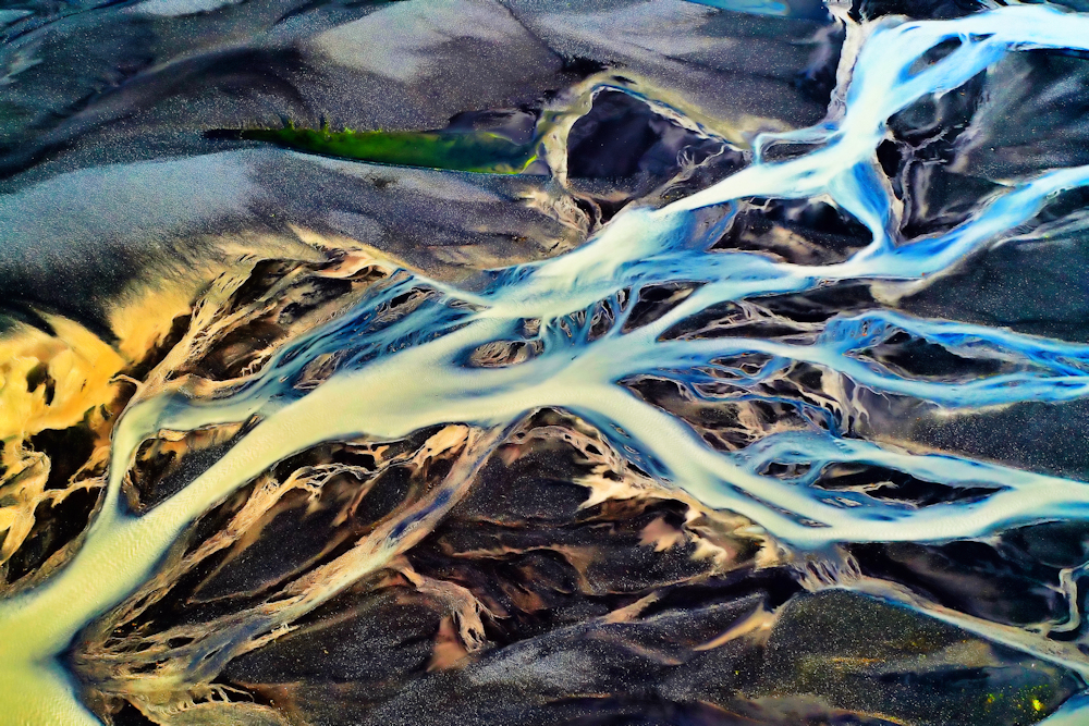 icelandic river art
