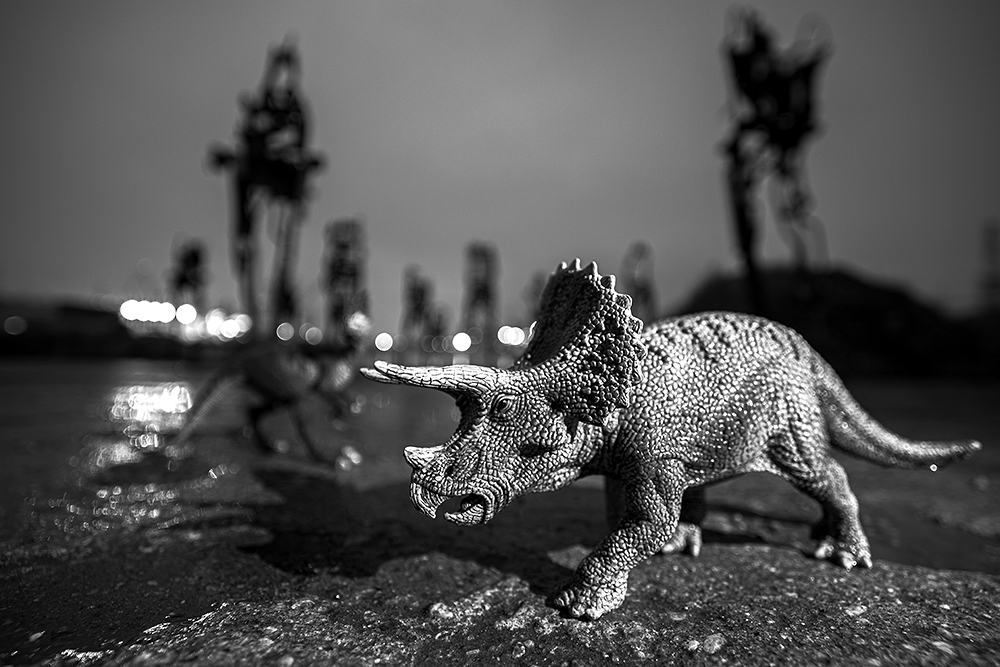 The dinosaurs in the Imperial Shipyard