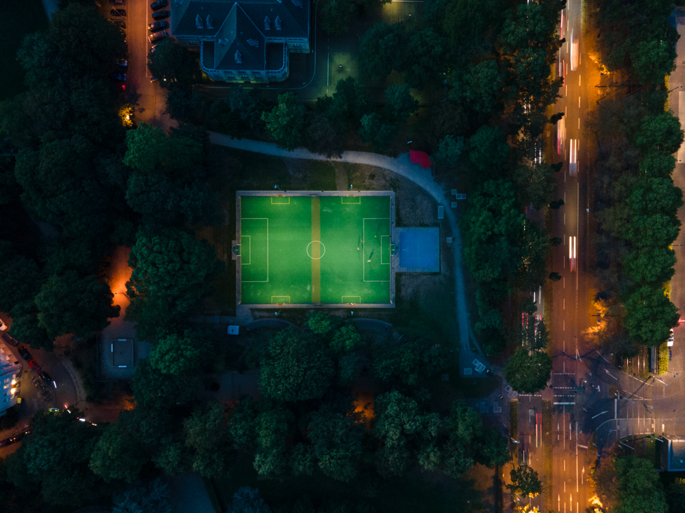 A tribute to the german amateur football fields