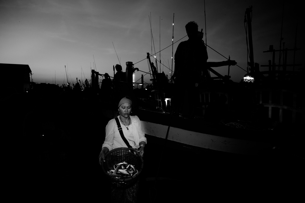 Fishermen in Kampot