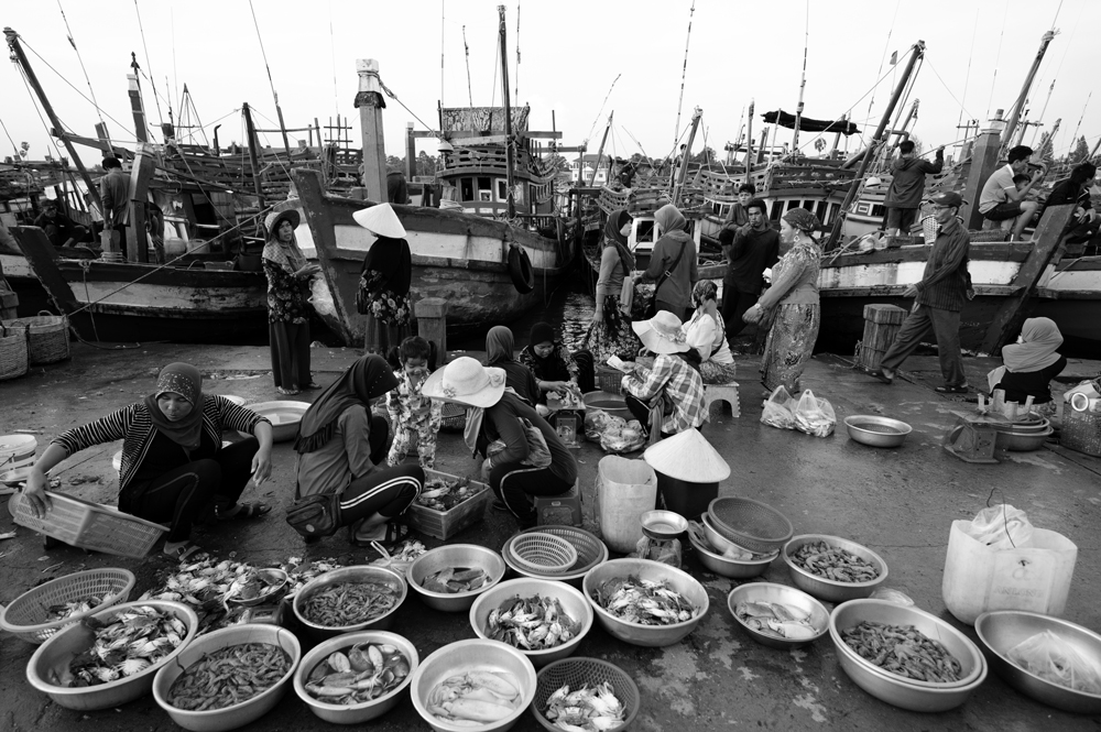 Fishermen in Kampot