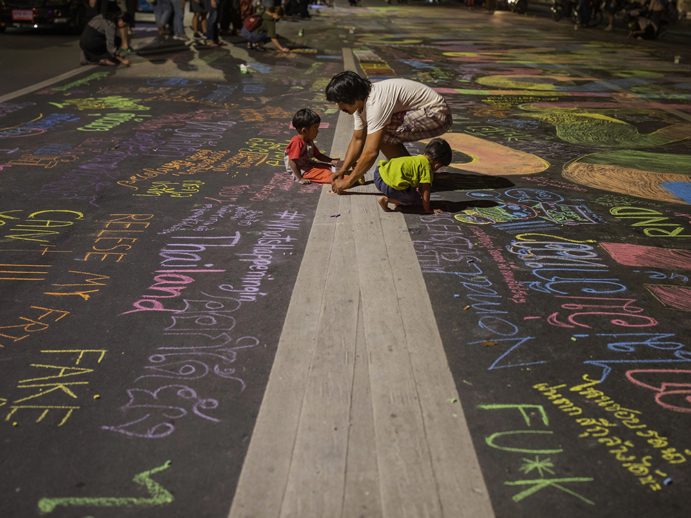 Thai protest 