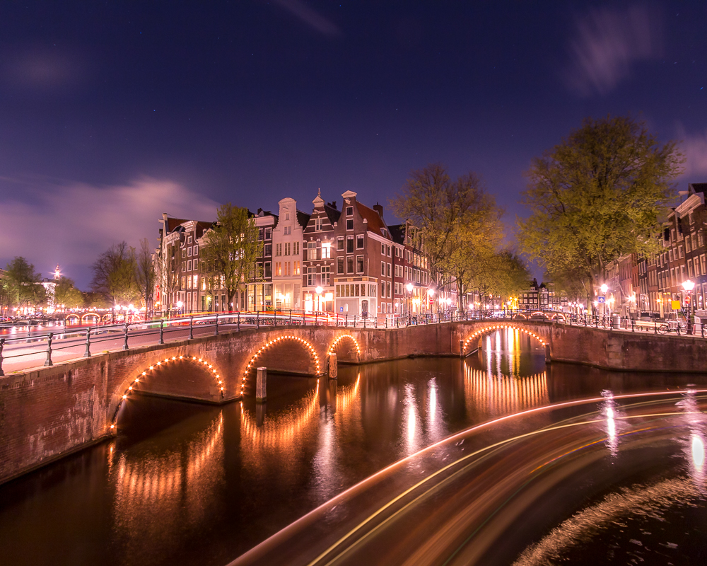 Keysergracht by night