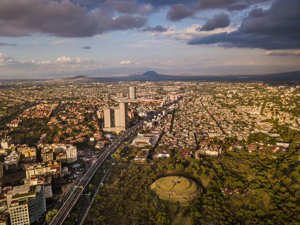 Mexico City - Most Transpartent Region of the Air