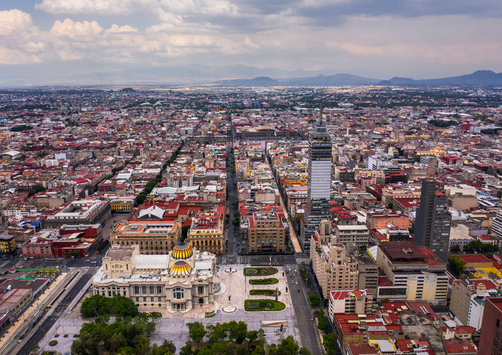 Mexico City - Most Transpartent Region of the Air