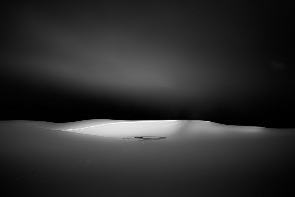  Snow dunes