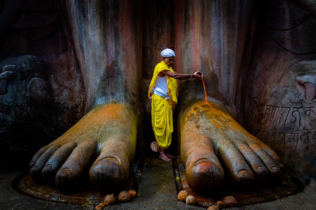 Offering Kumkma Water