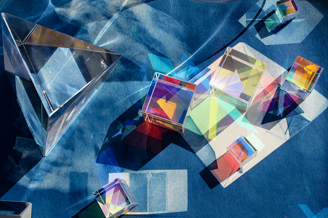Cyanotype and Prisms