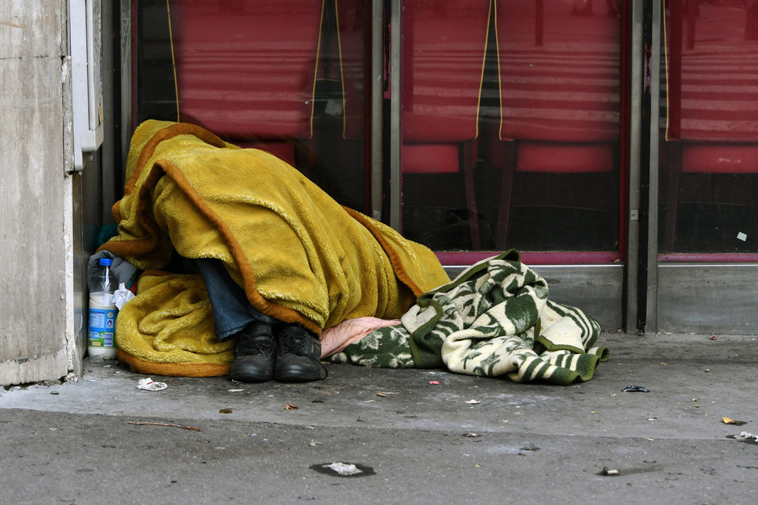 Homeless in Paris
