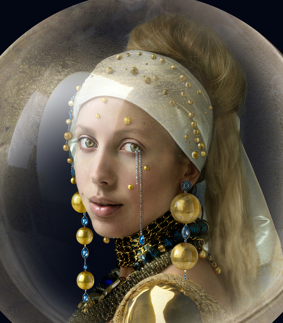 Girl With The Golden Pearl