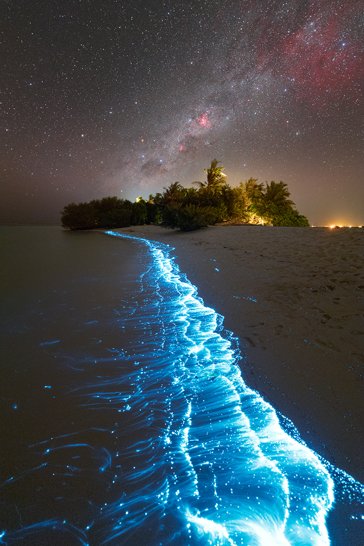 Milky Way over Turquoise Wonderland