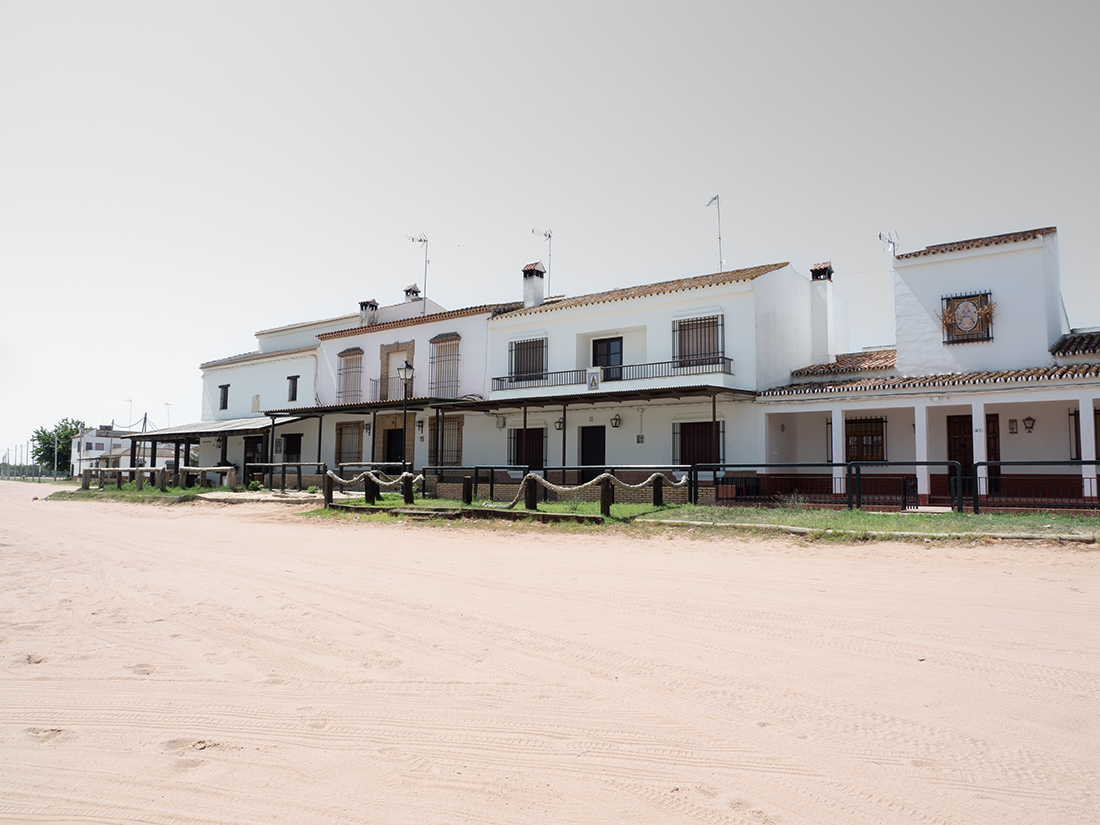 El Rocio, a city in the sand