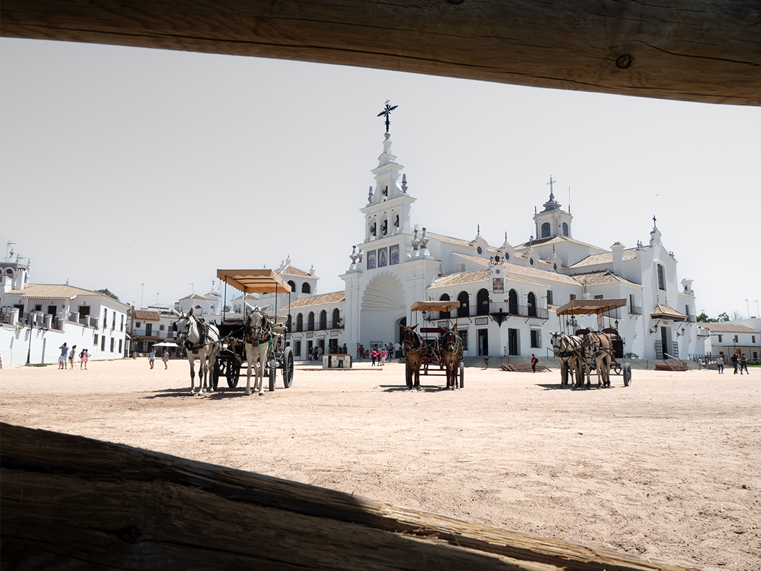 El Rocio, a city in the sand