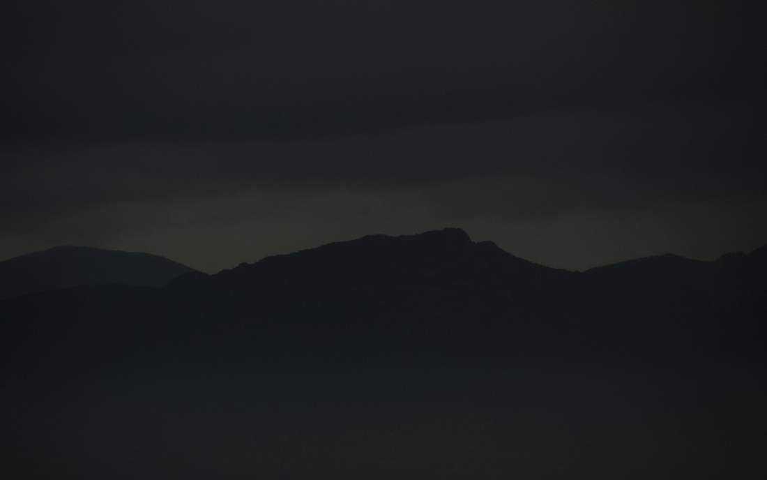 Sardinian Mountains and Sky