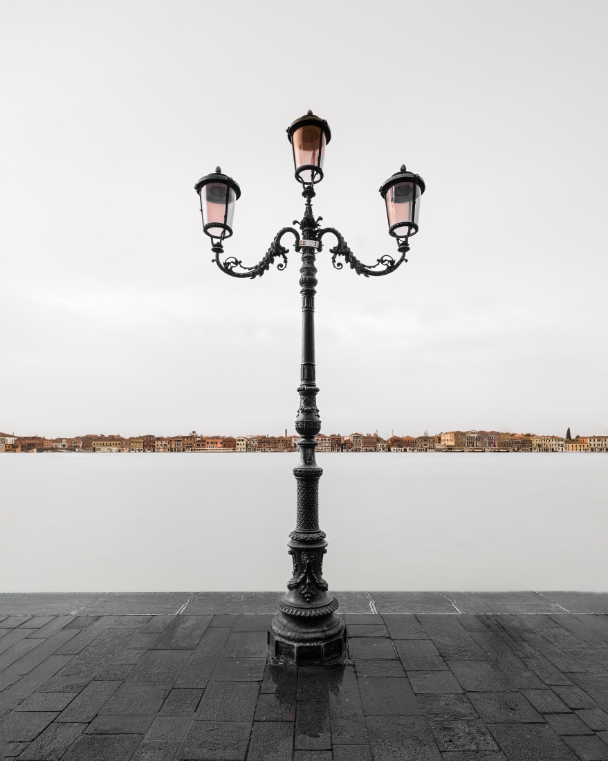 Lampost with a Venetian Veiw