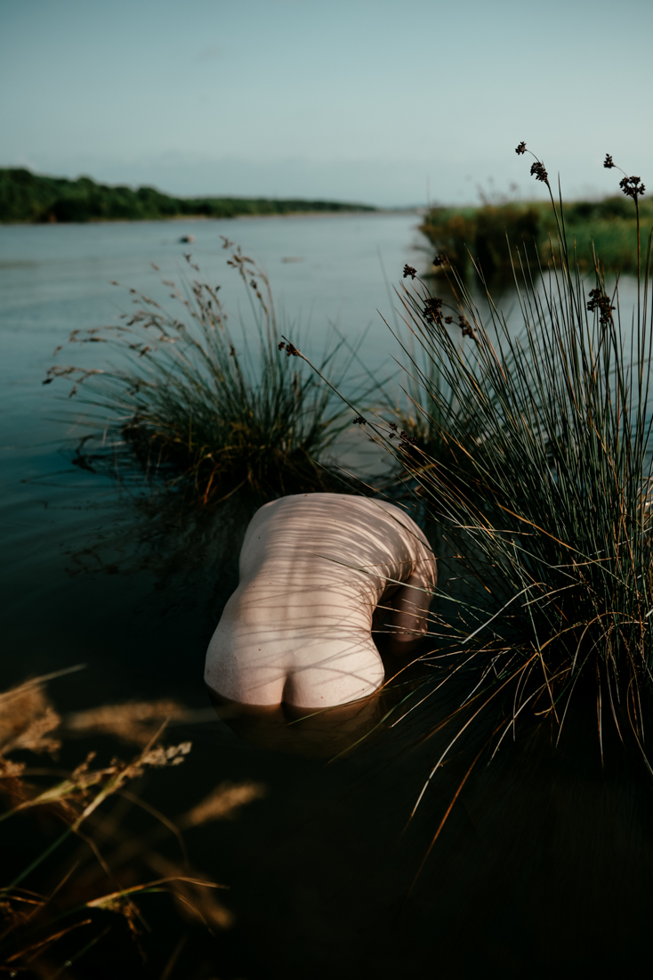 A man in nature