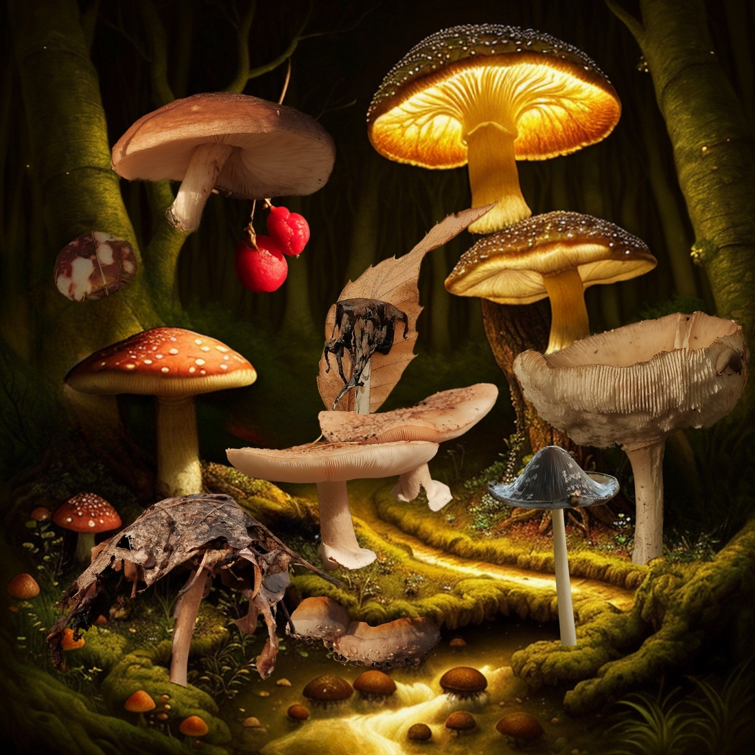 Enchanted Mushrooms