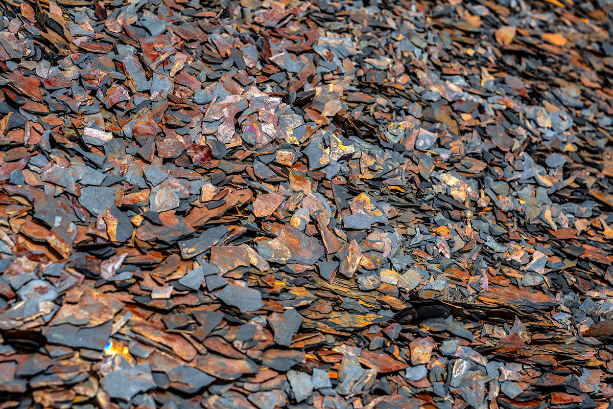 Rocks, colors and shapes