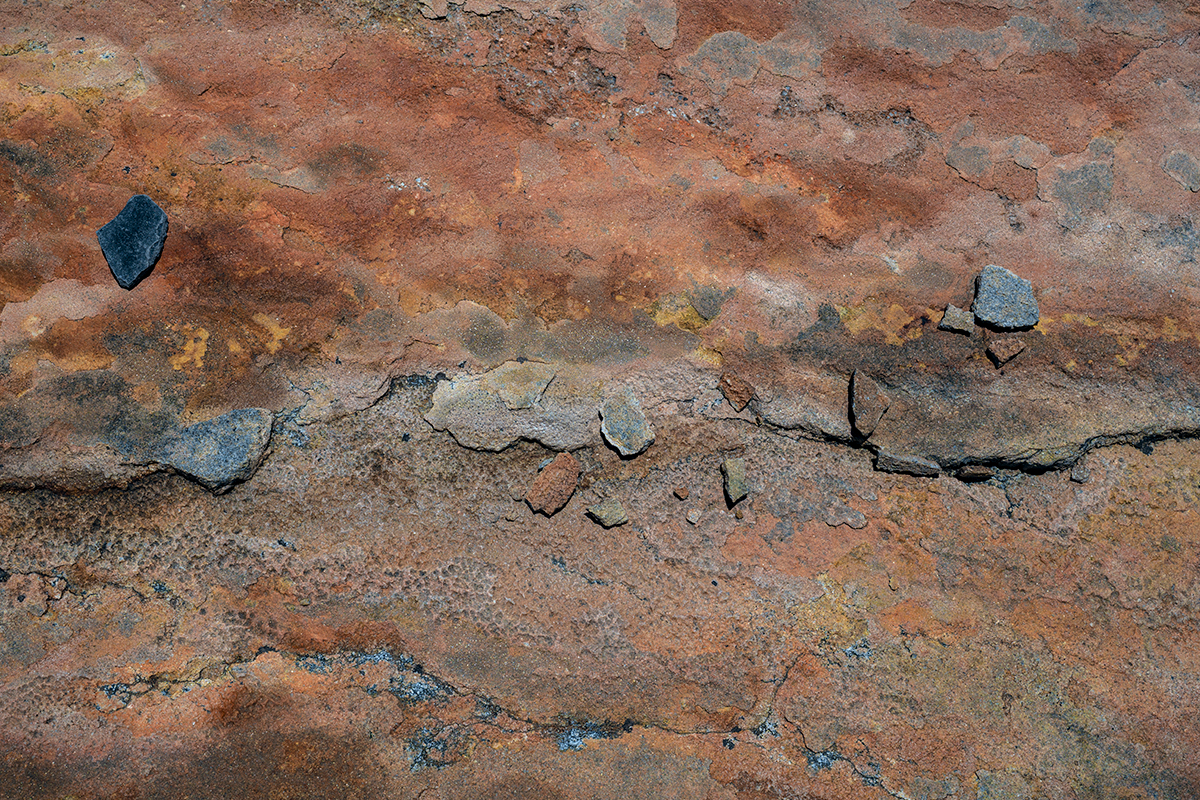 Rocks, colors and shapes