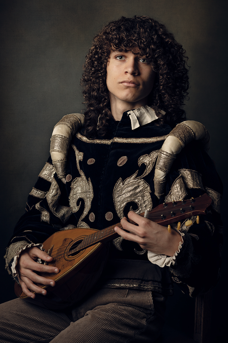 The young mandolinist