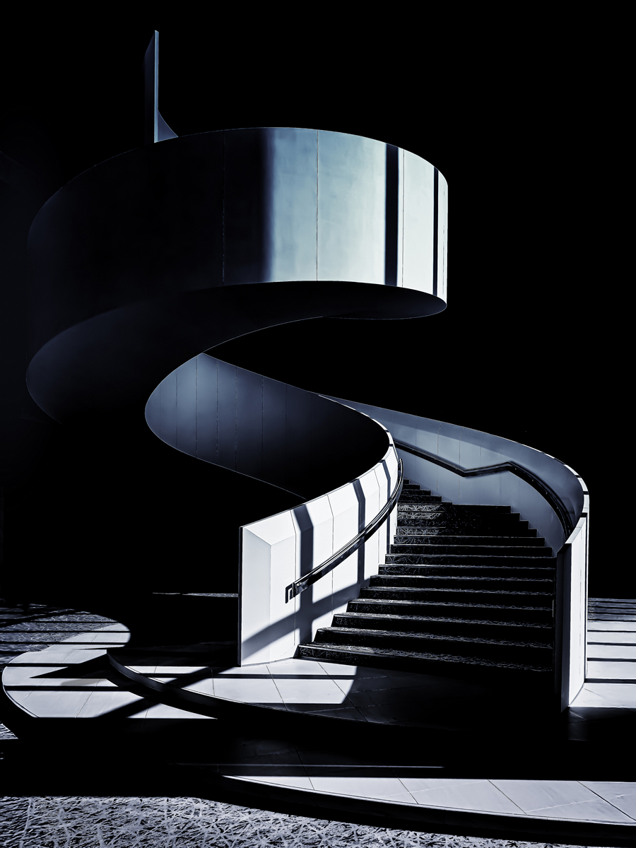 38th Floor Staircase [B&W]