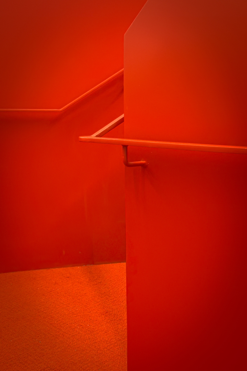 Red stairs
