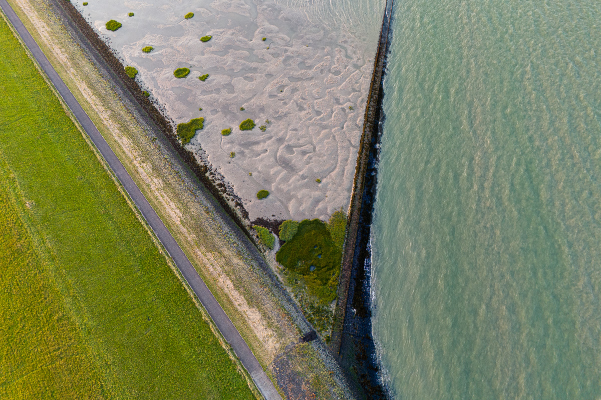 Escaut River from the Air