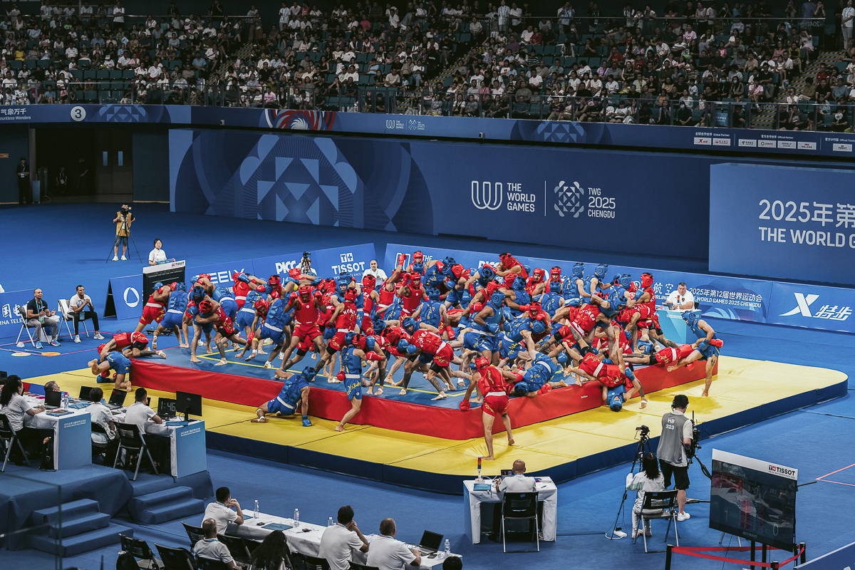 The World Games in a Folded Time