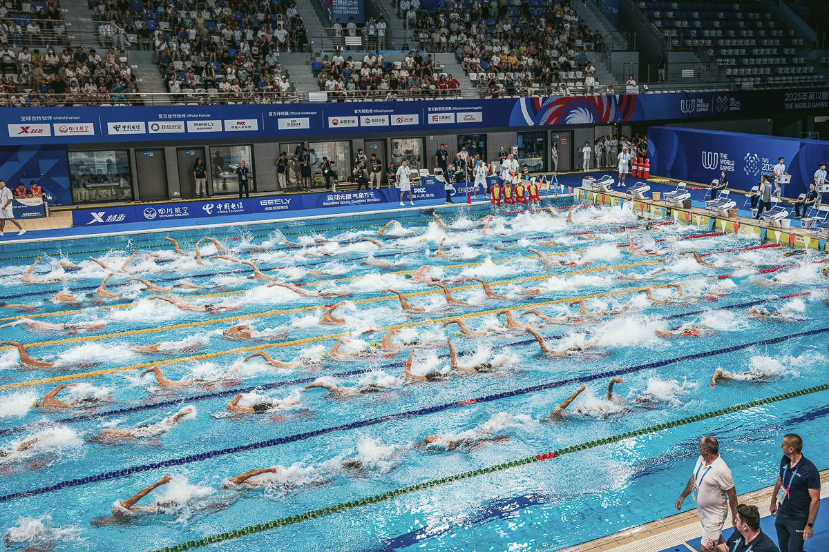 The World Games in a Folded Time