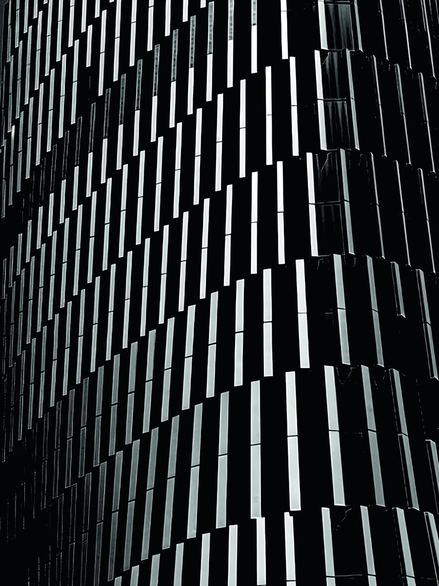 In movement