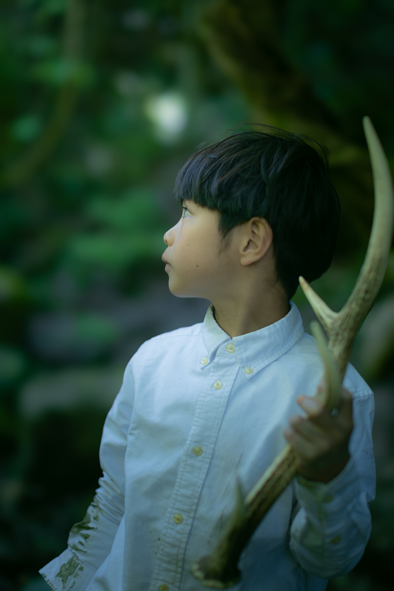 His Own Antlers