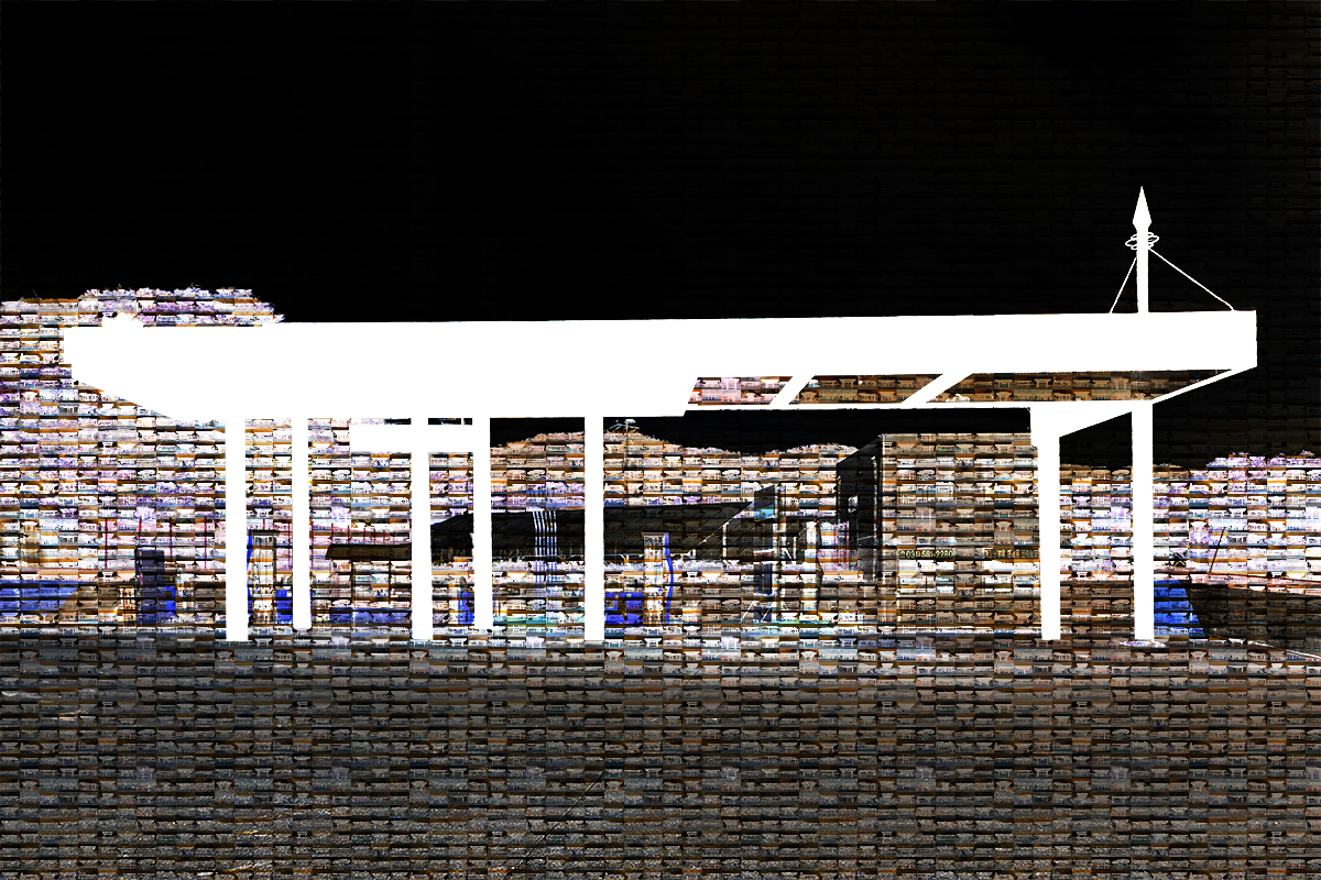 A view of a Gas Station